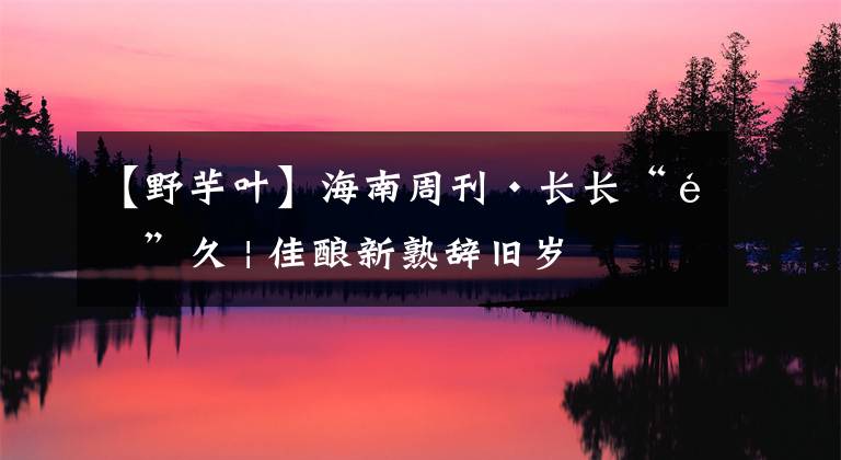 【野芋叶】海南周刊·长长“酒”久 | 佳酿新熟辞旧岁