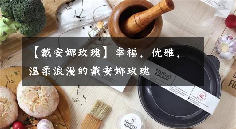 【戴安娜玫瑰】幸福，优雅，温柔浪漫的戴安娜玫瑰