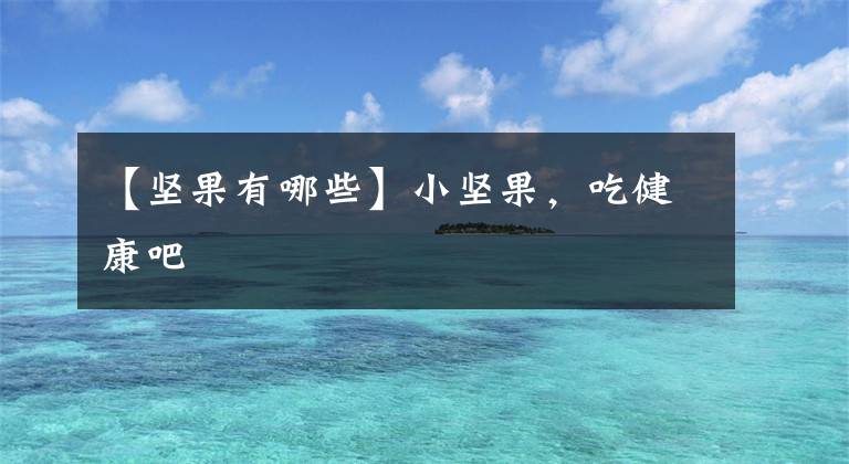 【坚果有哪些】小坚果，吃健康吧