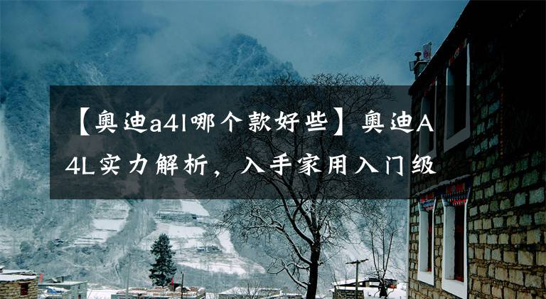 【奥迪a4l哪个款好些】奥迪A4L实力解析，入手家用入门级车型够不够用？