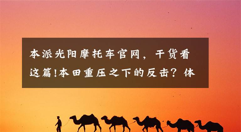 本派光阳摩托车官网，干货看这篇!本田重压之下的反击？体验光阳赛艇S350