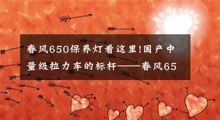 春风650保养灯看这里!国产中量级拉力车的标杆——春风650MT实测