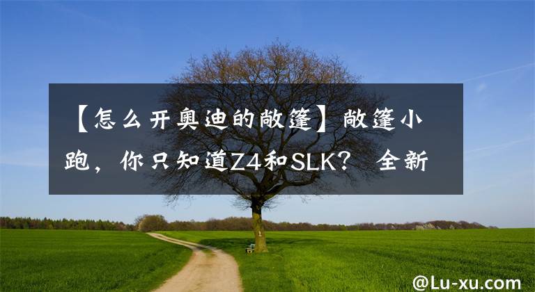 【怎么开奥迪的敞篷】敞篷小跑，你只知道Z4和SLK？ 全新奥迪TT独家解析