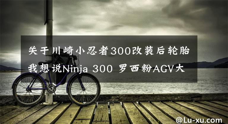 关于川崎小忍者300改装后轮胎我想说Ninja 300 罗西粉AGV大鱼吃小鱼改装