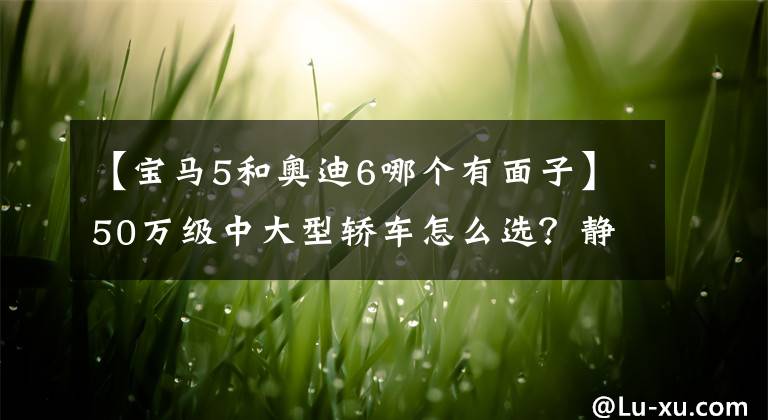 【宝马5和奥迪6哪个有面子】50万级中大型轿车怎么选？静态对比奥迪A6L&宝马5系新能源