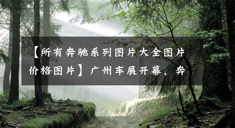 【所有奔驰系列图片大全图片价格图片】广州车展开幕，奔驰六款新车齐上市，你中意哪一款？