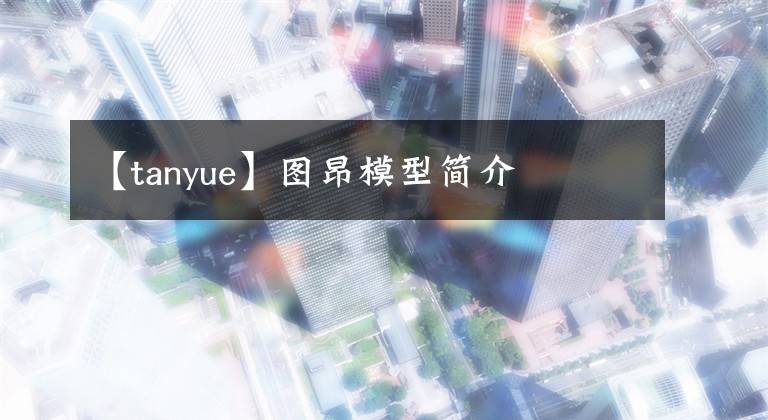 【tanyue】图昂模型简介