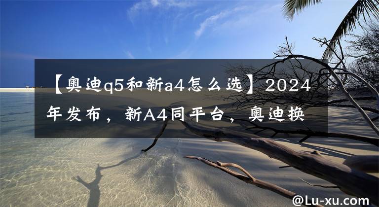 【奥迪q5和新a4怎么选】2024年发布，新A4同平台，奥迪换代Q5揭开面纱，加长还有意义吗？
