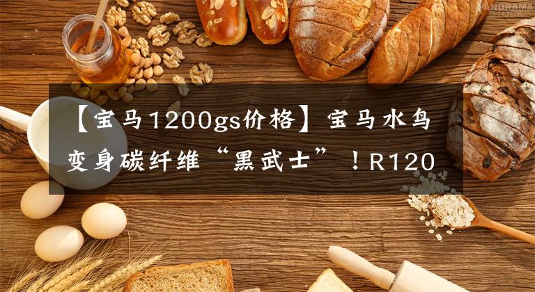 【宝马1200gs价格】宝马水鸟变身碳纤维“黑武士”！R1200GS修改