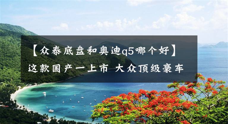【众泰底盘和奥迪q5哪个好】这款国产一上市 大众顶级豪车就降了30万 可车到底怎么样？