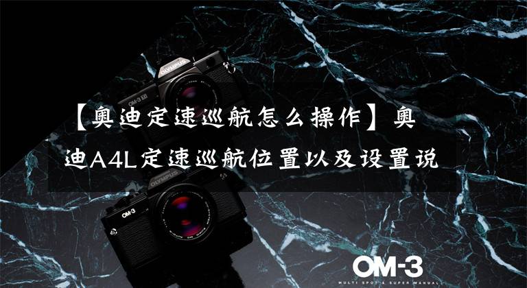 【奥迪定速巡航怎么操作】奥迪A4L定速巡航位置以及设置说明
