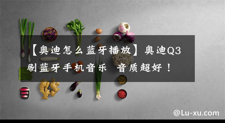 【奥迪怎么蓝牙播放】奥迪Q3刷蓝牙手机音乐 音质超好！