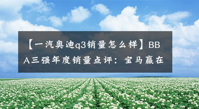 【一汽奥迪q3销量怎么样】BBA三强年度销量点评：宝马赢在中国，奥迪却成“无冕之王”？