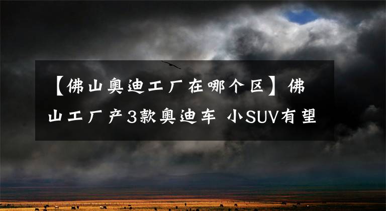 【佛山奥迪工厂在哪个区】佛山工厂产3款奥迪车 小SUV有望年内推出