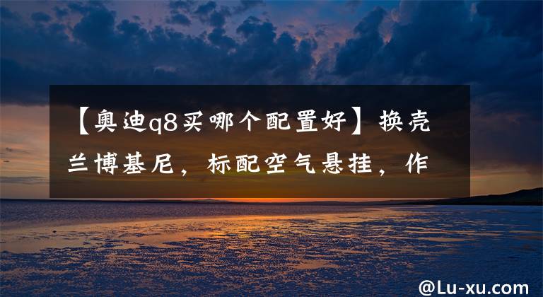【奥迪q8买哪个配置好】换壳兰博基尼，标配空气悬挂，作为奥迪旗舰的Q8买哪款最合适？