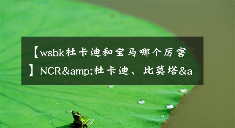 【wsbk杜卡迪和宝马哪个厉害】NCR&杜卡迪、比莫塔&宝马、卡吉瓦&铃木——摩托车界的合作故事（上）