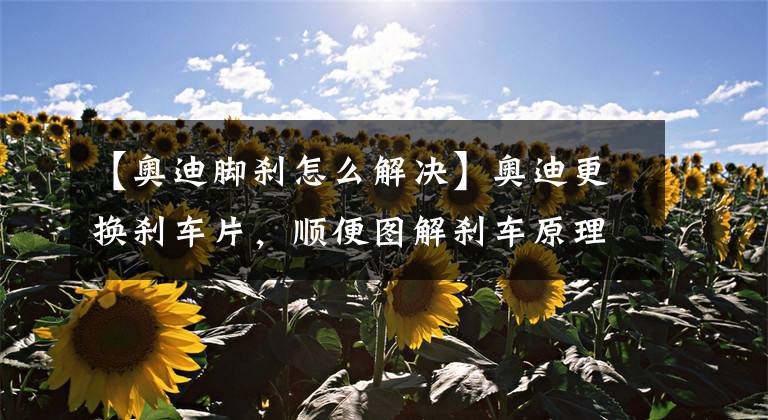 【奥迪脚刹怎么解决】奥迪更换刹车片，顺便图解刹车原理！