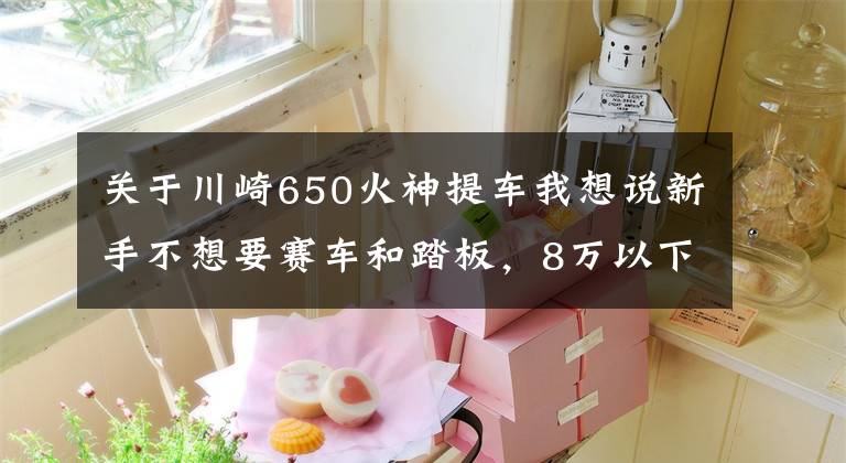 关于川崎650火神提车我想说新手不想要赛车和踏板，8万以下进口的，后座平整的摩托有哪些？