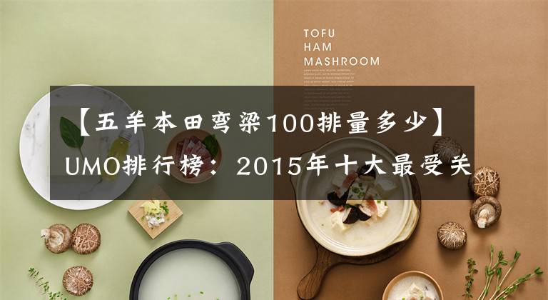 【五羊本田弯梁100排量多少】UMO排行榜：2015年十大最受关注的新月车。