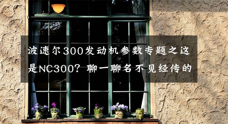波速尔300发动机参数专题之这是NC300？聊一聊名不见经传的宗申NC250发动机