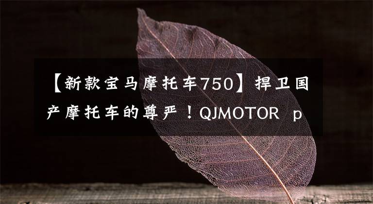 【新款宝马摩托车750】捍卫国产摩托车的尊严！QJMOTOR  primus  750台宝马F750GS