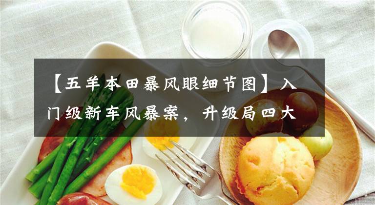 【五羊本田暴风眼细节图】入门级新车风暴案，升级局四大ABS，续航500公里以上，价格合理。