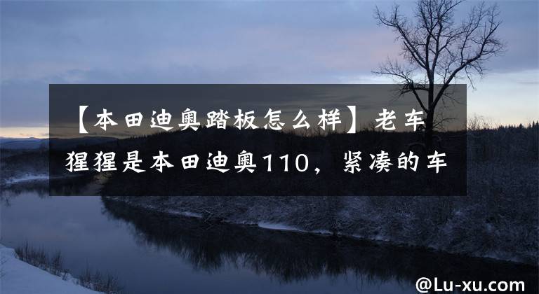【本田迪奥踏板怎么样】老车猩猩是本田迪奥110，紧凑的车身，敏捷的驾驶感觉。