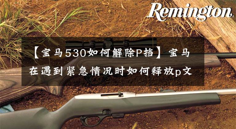 【宝马530如何解除P挡】宝马在遇到紧急情况时如何释放p文件