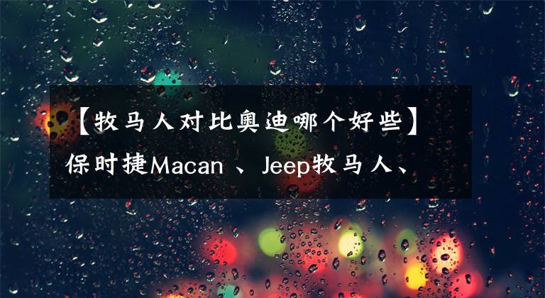 【牧马人对比奥迪哪个好些】保时捷Macan 、Jeep牧马人、奥迪SQ5 谁最有乐趣？