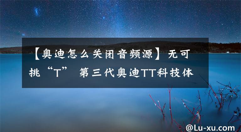 【奥迪怎么关闭音频源】无可挑“T” 第三代奥迪TT科技体验之旅