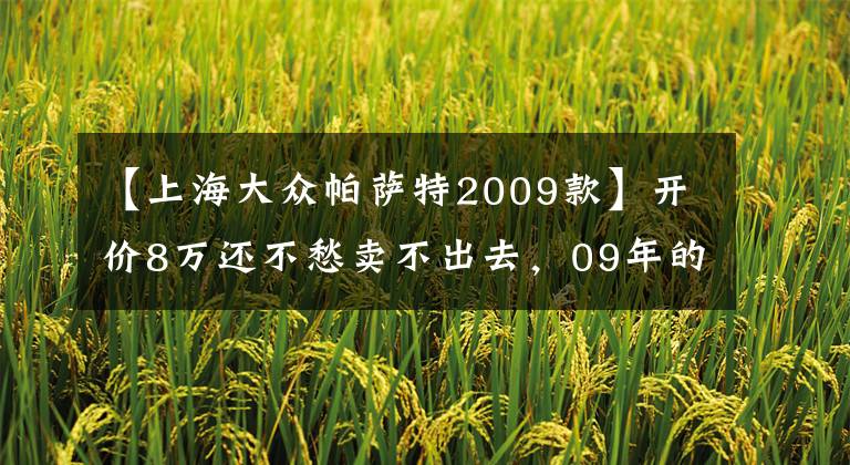 【上海大众帕萨特2009款】开价8万还不愁卖不出去，09年的帕萨特为什么这么保值？