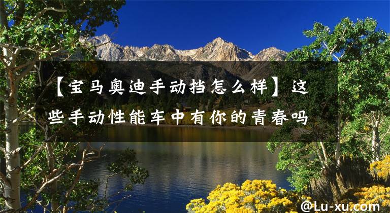 【宝马奥迪手动挡怎么样】这些手动性能车中有你的青春吗？