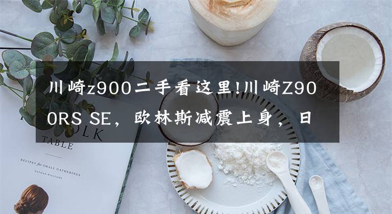 川崎z900二手看这里!川崎Z900RS SE，欧林斯减震上身，日本只卖9.4万元