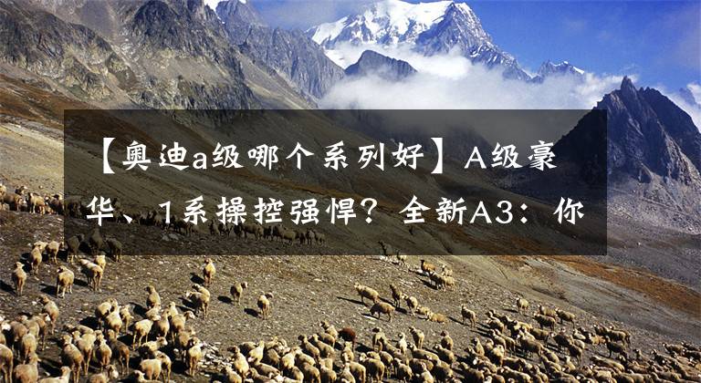 【奥迪a级哪个系列好】A级豪华、1系操控强悍？全新A3：你们给我等着