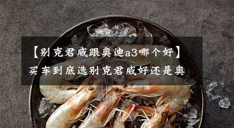 【别克君威跟奥迪a3哪个好】买车到底选别克君威好还是奥迪A3好？奥迪车主说出了大实话！