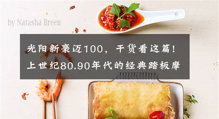 光阳新豪迈100，干货看这篇!上世纪80.90年代的经典踏板摩托，这8款你骑过哪个？