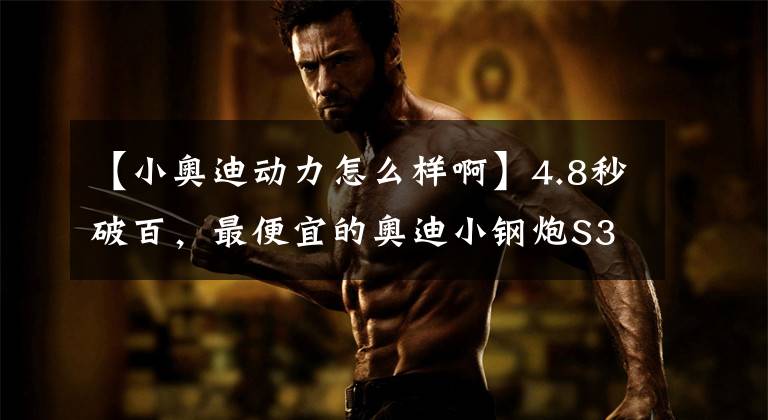 【小奥迪动力怎么样啊】4.8秒破百，最便宜的奥迪小钢炮S3新款发布，科技感极强