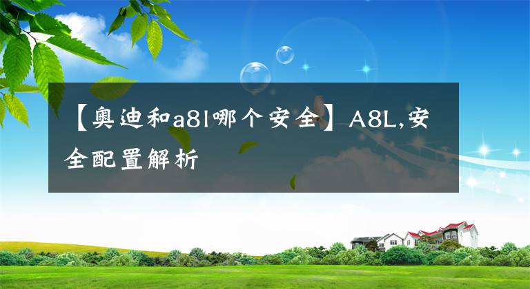 【奥迪和a8l哪个安全】A8L,安全配置解析