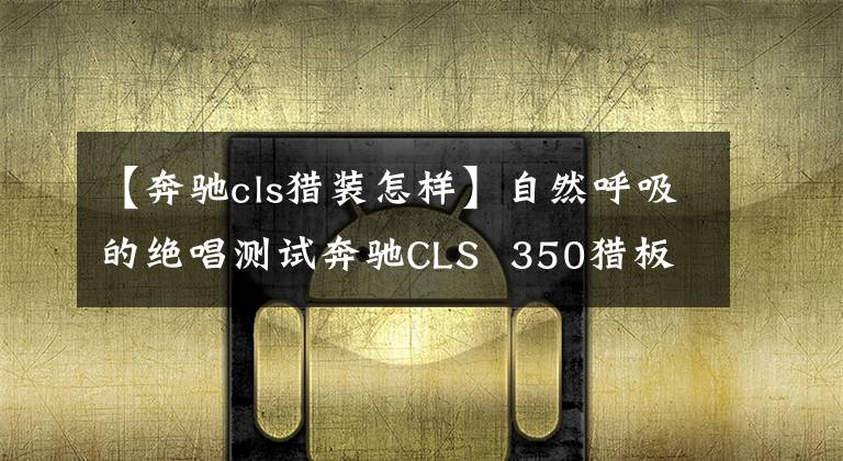 【奔驰cls猎装怎样】自然呼吸的绝唱测试奔驰CLS  350猎板