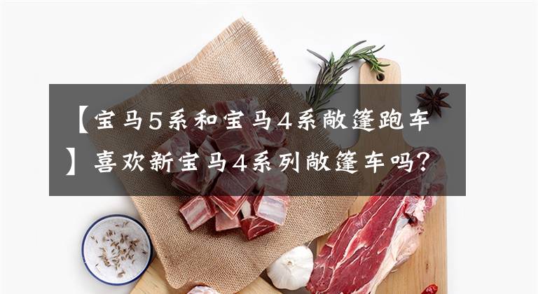 【宝马5系和宝马4系敞篷跑车】喜欢新宝马4系列敞篷车吗？
