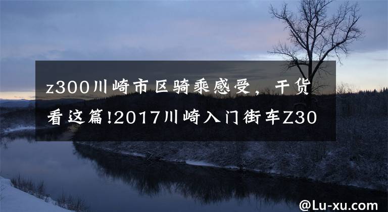z300川崎市区骑乘感受，干货看这篇!2017川崎入门街车Z300绿、橙、银新色新拉花