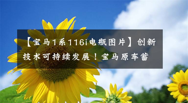 【宝马1系116i电瓶图片】创新技术可持续发展！宝马原车蓄电池到底该不该更换？