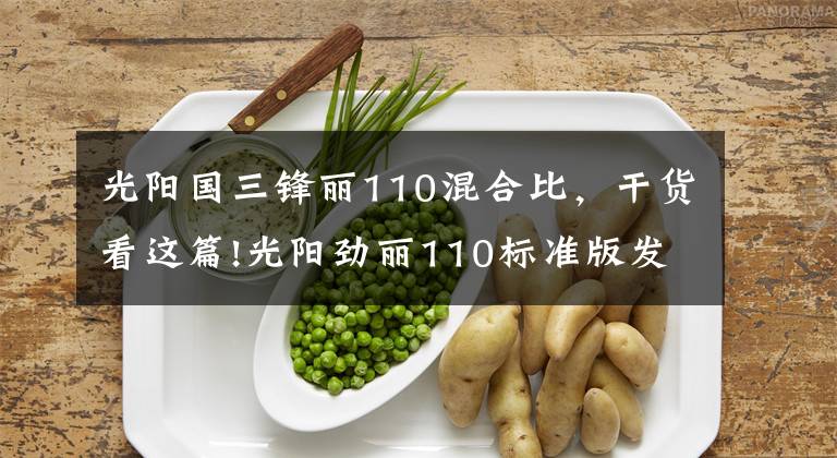 光阳国三锋丽110混合比，干货看这篇!光阳劲丽110标准版发售，5980元！