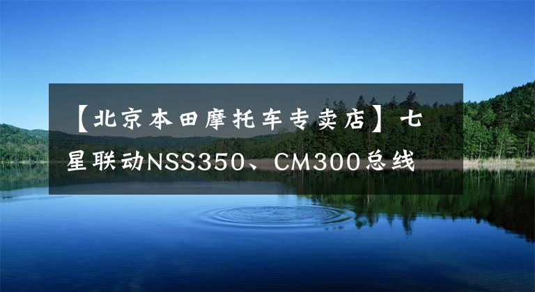 【北京本田摩托车专卖店】七星联动NSS350、CM300总线