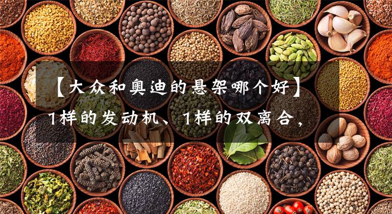 【大众和奥迪的悬架哪个好】1样的发动机、1样的双离合，奥迪是不是豪华版大众？