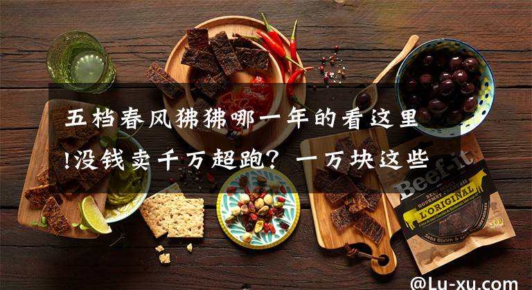 五档春风狒狒哪一年的看这里!没钱卖千万超跑？一万块这些车圆你超跑梦！