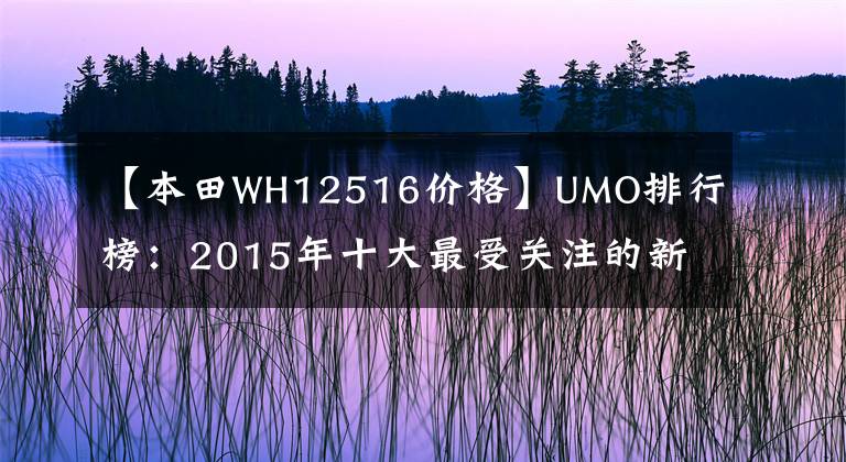 【本田WH12516价格】UMO排行榜：2015年十大最受关注的新月车。
