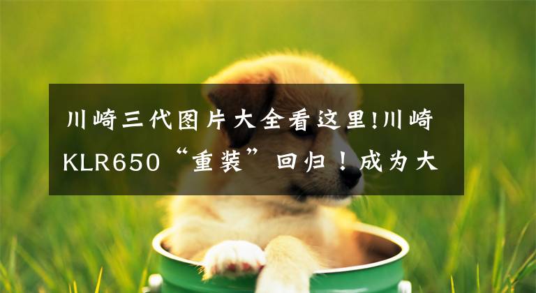 川崎三代图片大全看这里!川崎KLR650“重装”回归！成为大单缸拉力车阵中一枝独秀