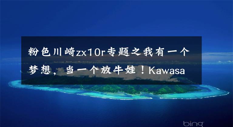 粉色川崎zx10r专题之我有一个梦想，当一个放牛娃！Kawasaki ZX-10R