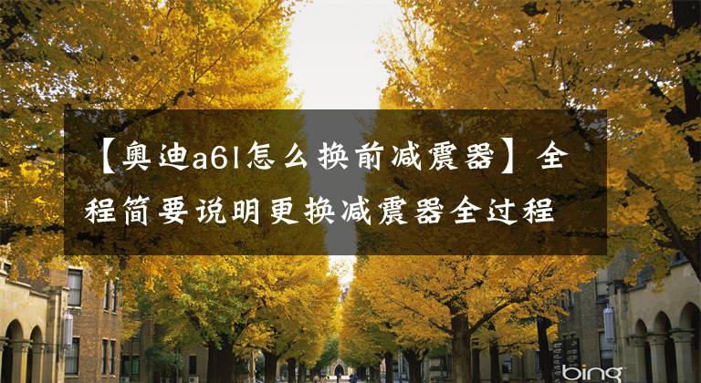 【奥迪a6l怎么换前减震器】全程简要说明更换减震器全过程